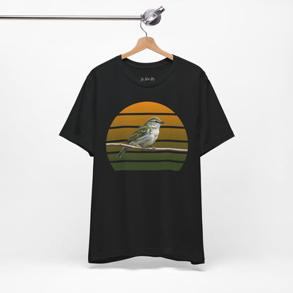 Red-Eyed Vireo T-Shirt | Unisex Retail Fit Bird Lover Tee | Wildlife Birder Gift