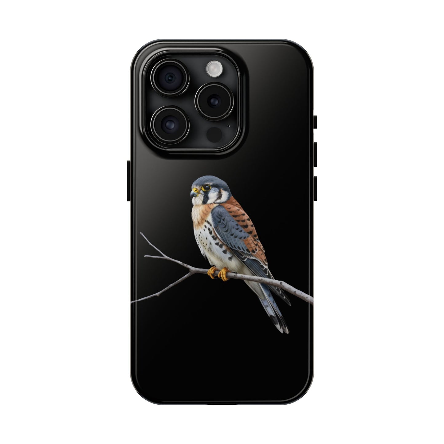 American Kestrel iPhone Case – Premium Tough Phone Cover Black