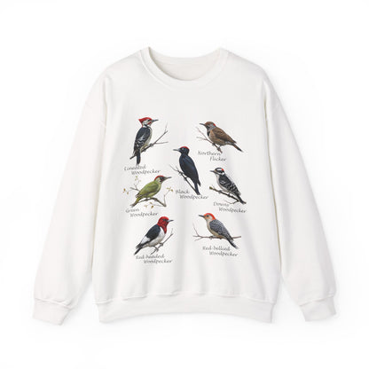 Woodpecker Sweatshirt – Animal Lover Gift, Avian Enthusiast
