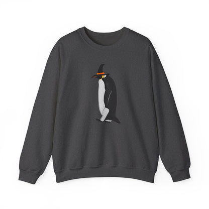 Penguin Halloween Birds Witch Birdwatcher Sweatshirt