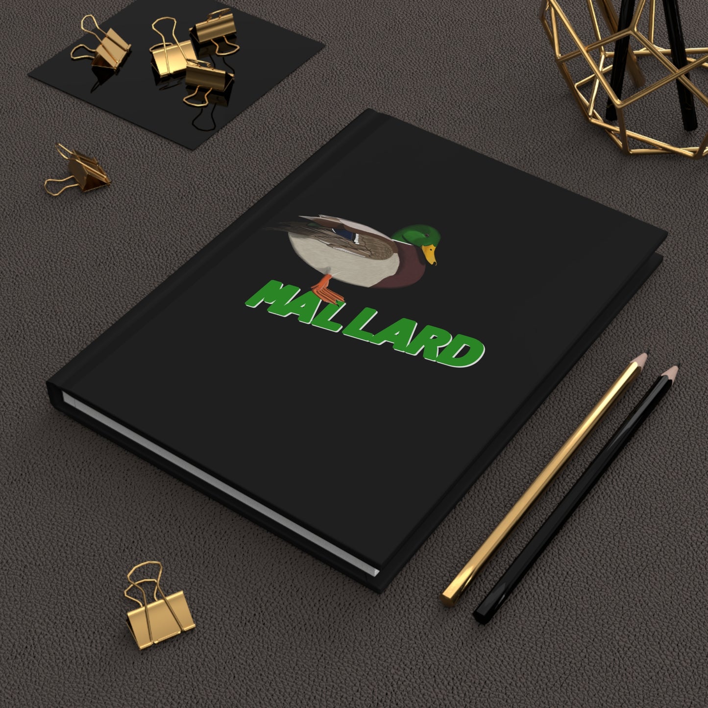 Mallard Bird Hardcover Journal 150 Pages A5 for Bird Lovers & Bird Watchers