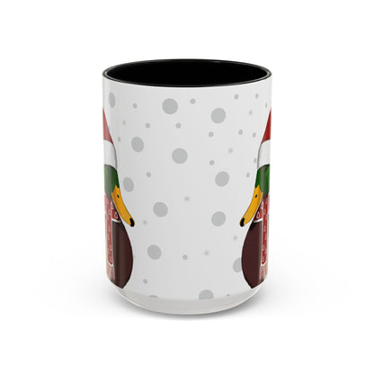 Mallard Christmas Bird Coffee Mug