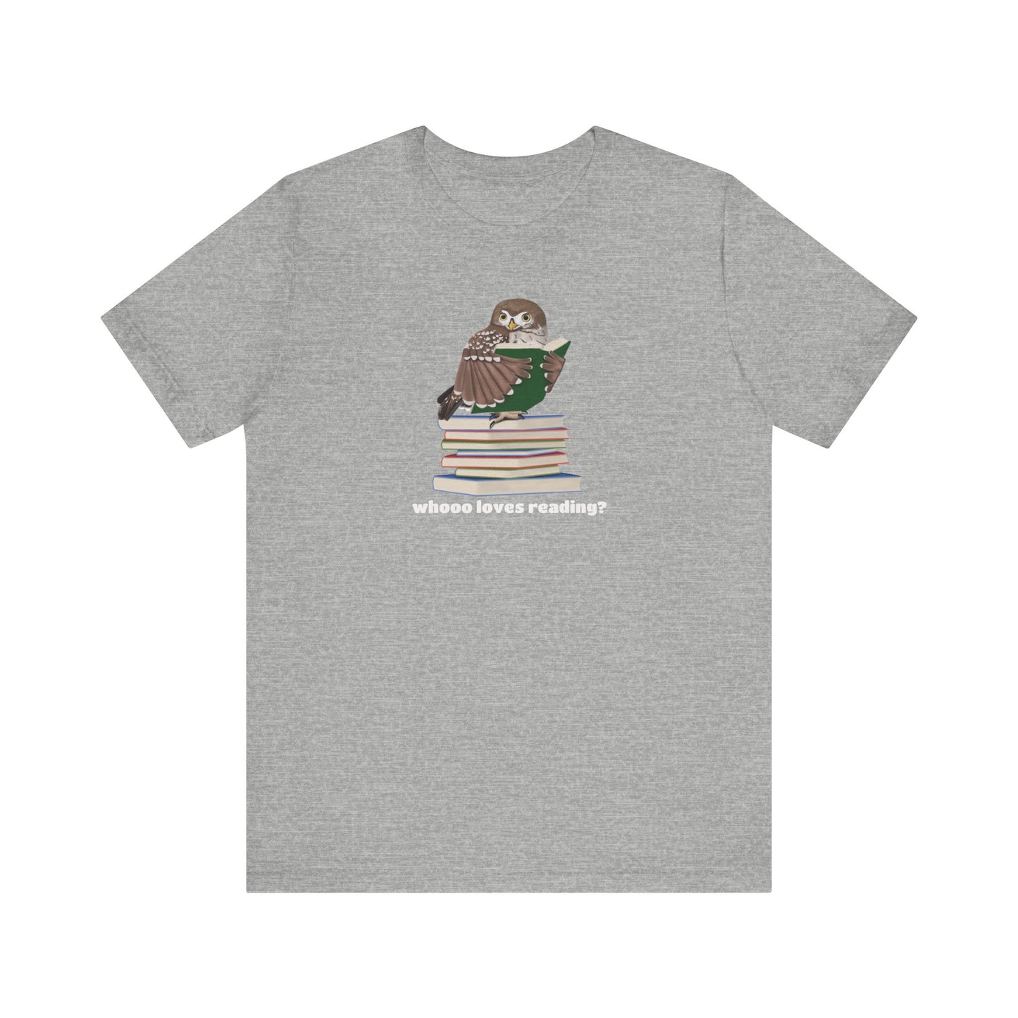 Whooo Loves Reading Owl Teacher Shirt – Cute Librarian & Book Lover Tee