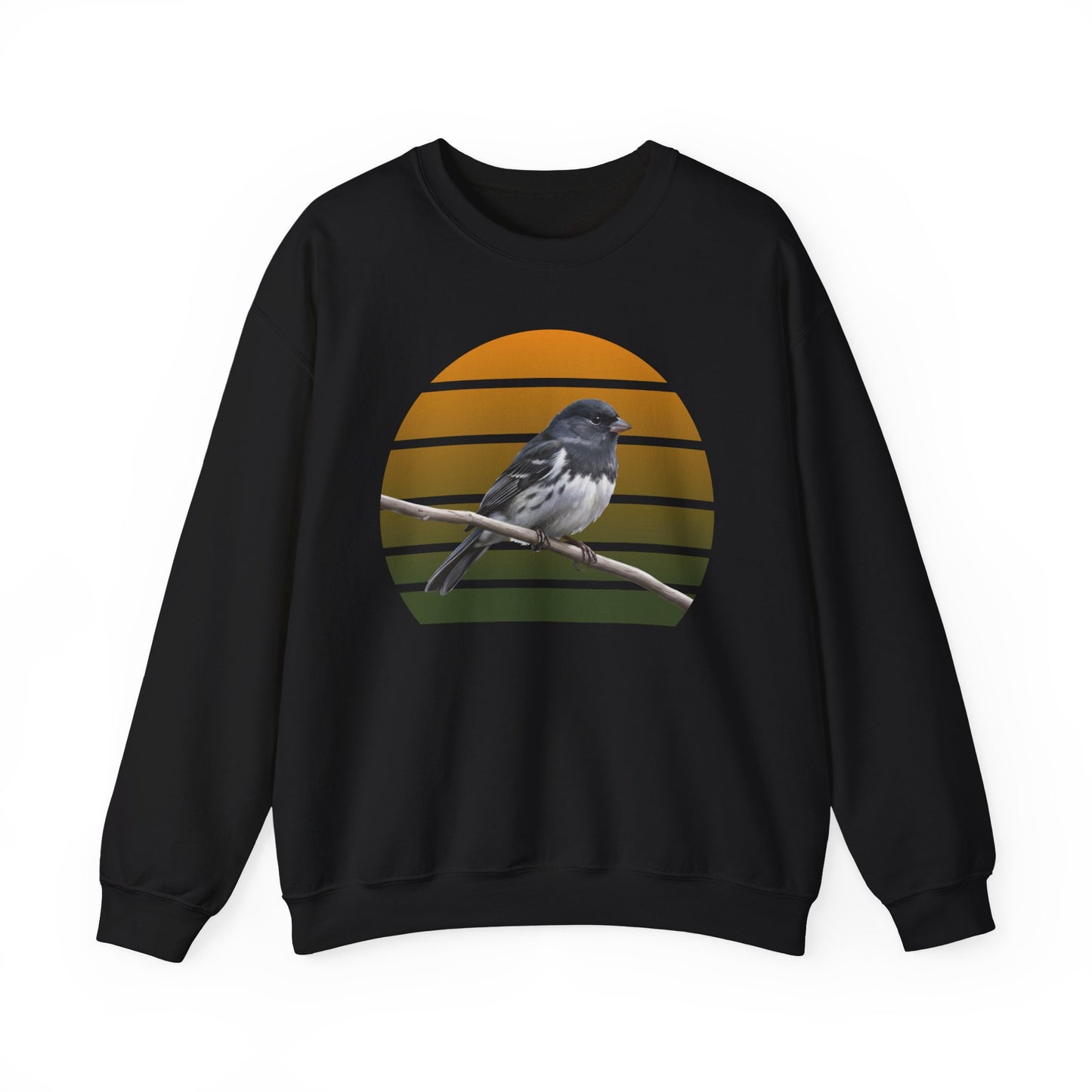 Dark-Eyed Junco Sweatshirt | Cozy Winter Birder Pullover | Snow Bird Crewneck Gift
