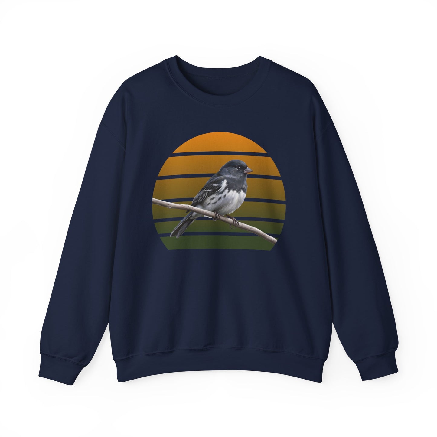 Dark-Eyed Junco Sweatshirt | Cozy Winter Birder Pullover | Snow Bird Crewneck Gift