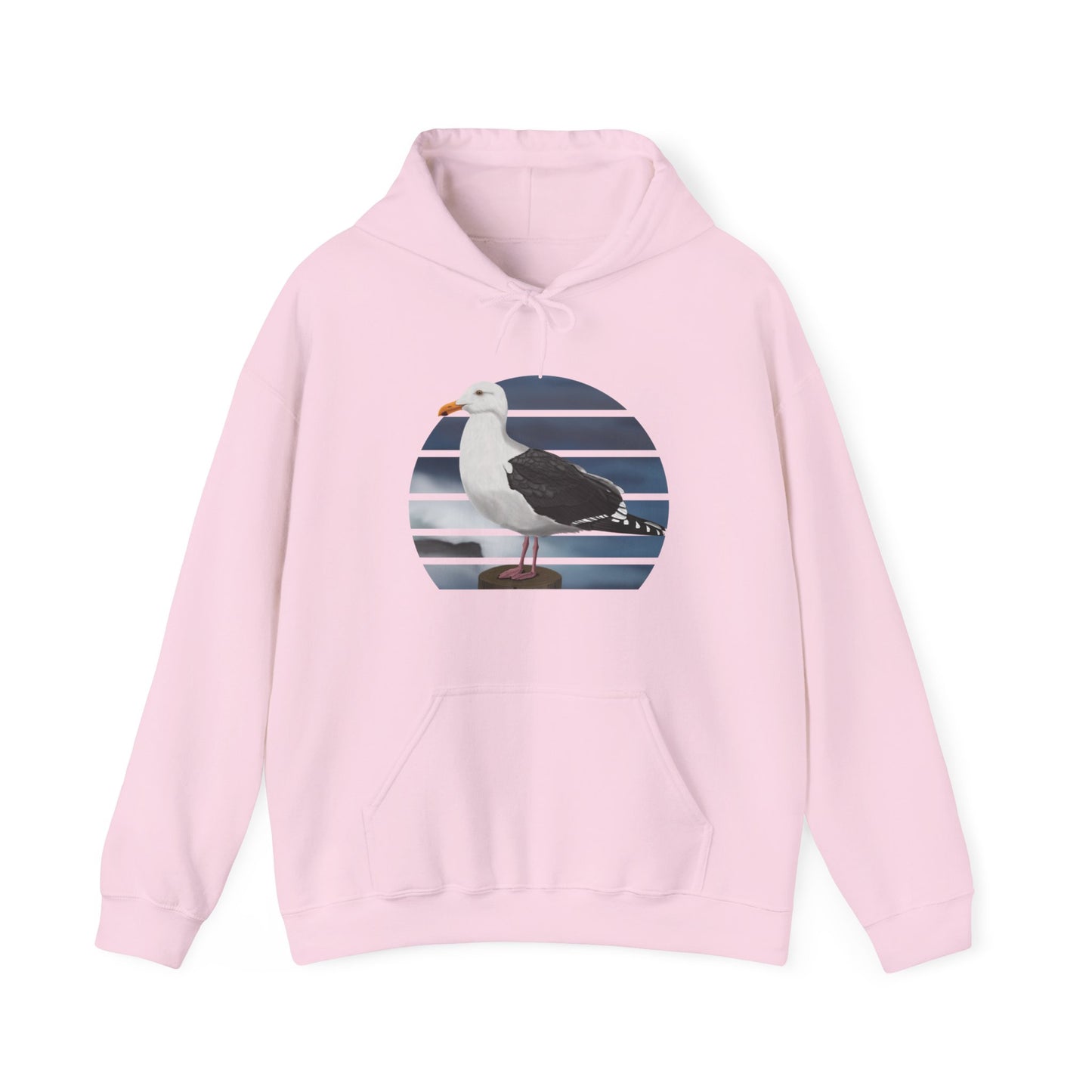 Seagull Bird Hoodie