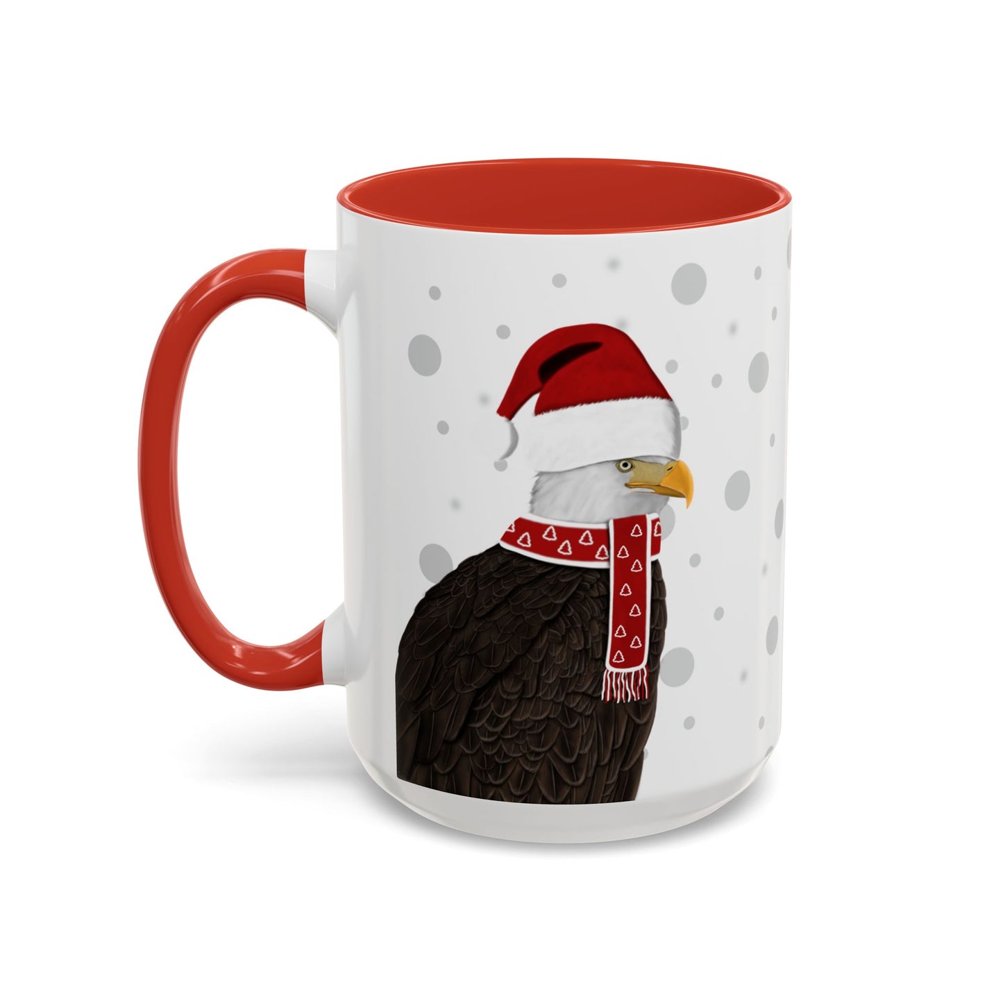 Bald Eagle Christmas Bird Coffee Mug