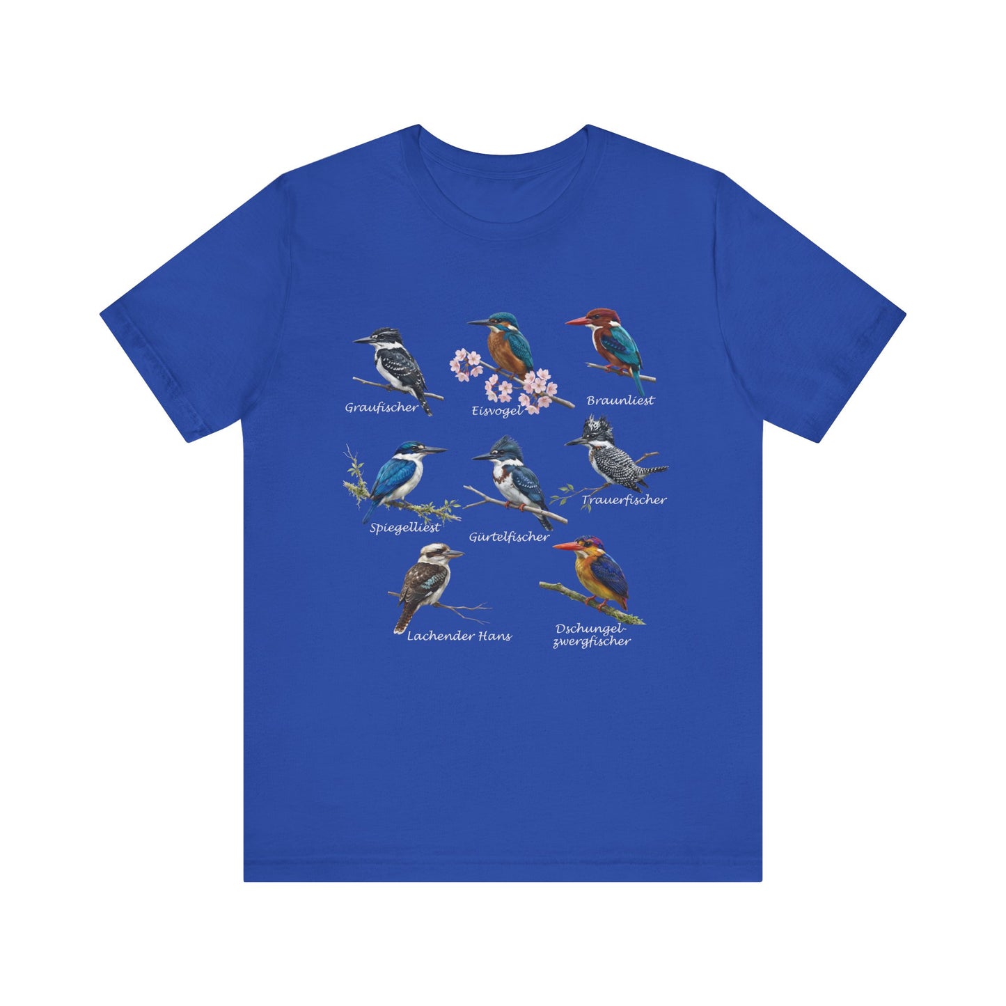 T-Shirt mit Eisvögeln & Liesten: Lachender Hans & Co. | Vogelkunde