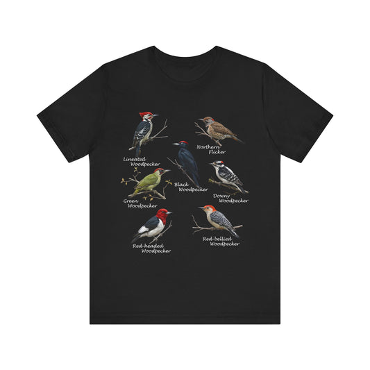 Woodpecker T-Shirt – bird lover tshirt