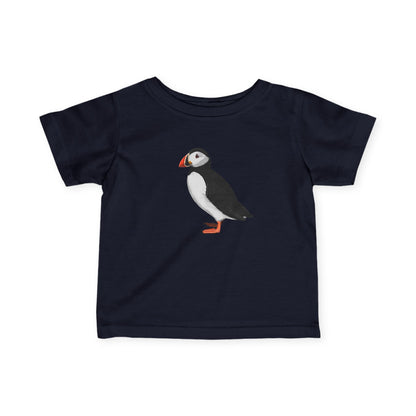 Süßes Papageitaucher Vogel Tiermotiv T-Shirt für Babys und Kleinkinder