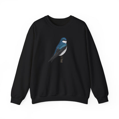 Tree Swallow Bird Watcher Biologist Crewneck Sweatshirt