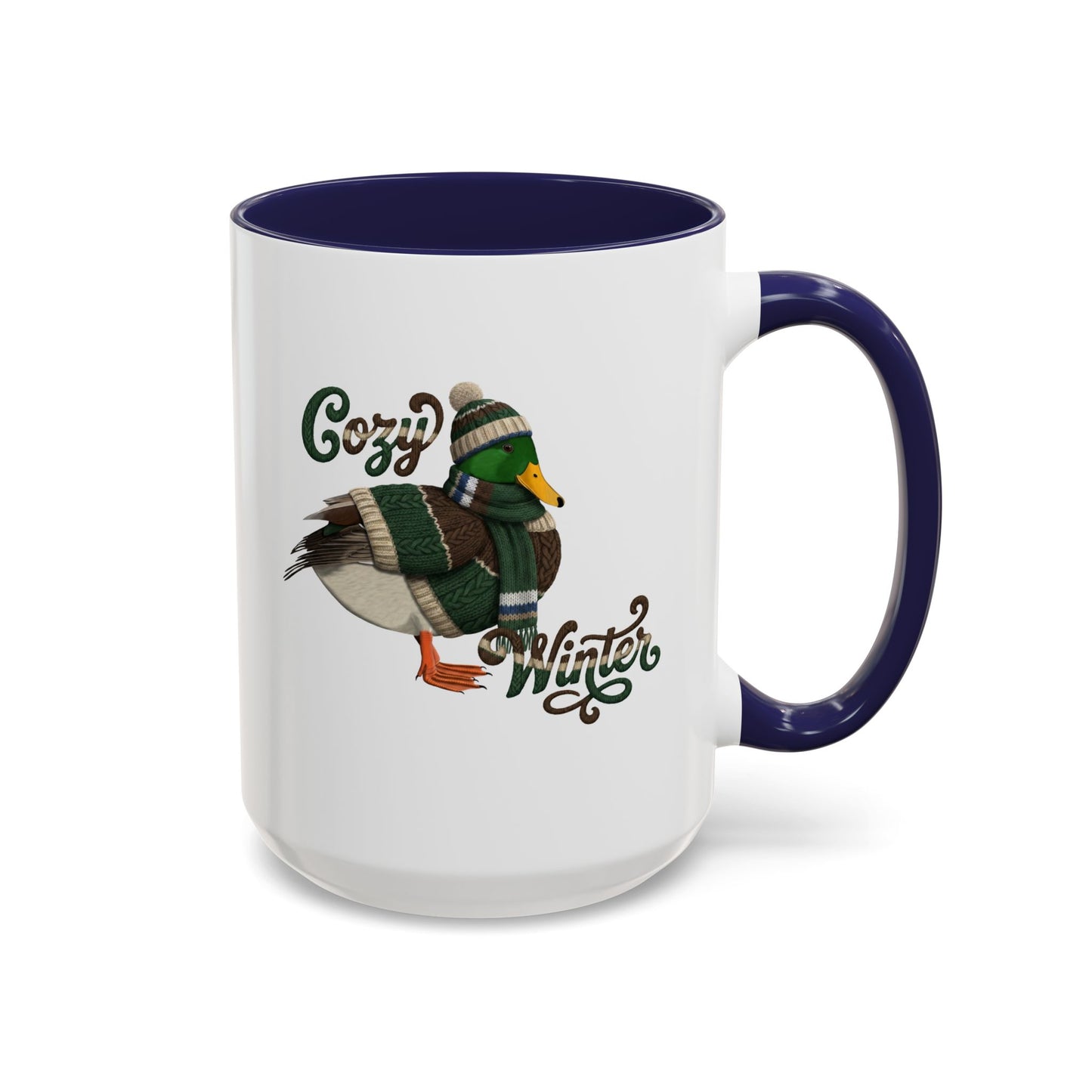 マガモの陶器製コーヒーマグ – バードウォッチャーへのカスタムギフト