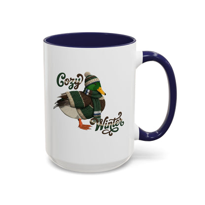 マガモの陶器製コーヒーマグ – バードウォッチャーへのカスタムギフト