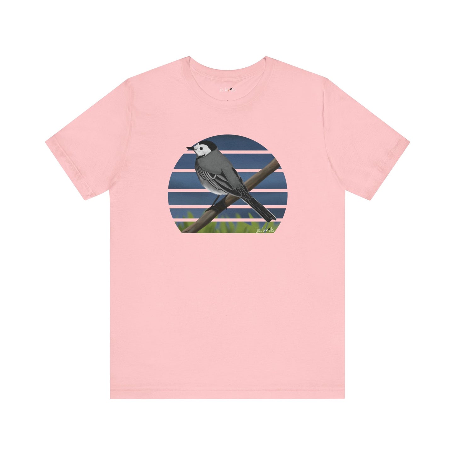 White Wagtail Birdwatcher Bird T-Shirt