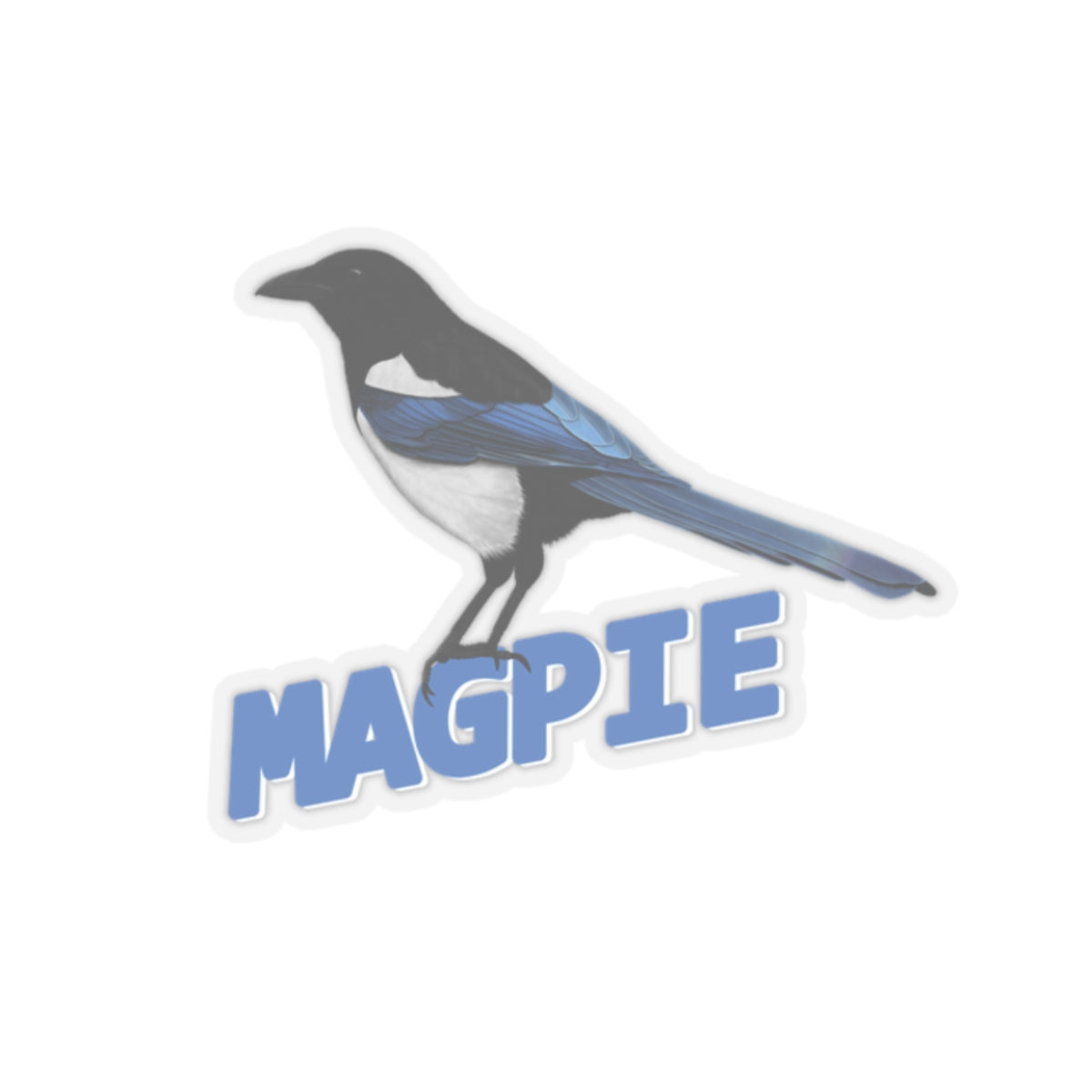 Magpie Sticker Bird Lover & Bird Watcher