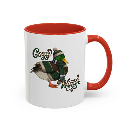 マガモの陶器製コーヒーマグ – バードウォッチャーへのカスタムギフト