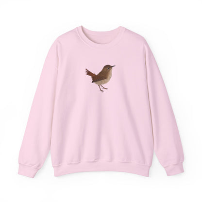 Wren Bird Watcher Biologist Crewneck Sweatshirt