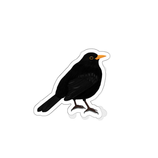 Blackbird Bird Kiss-Cut Sticker