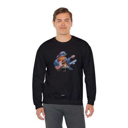 The Bassbird Bass Player Sweatshirt – The Backyard Birds