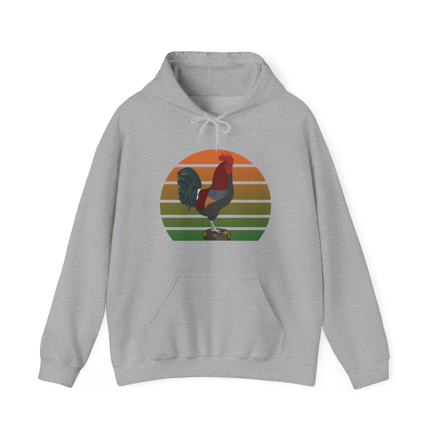 Rooster Bird Hoodie