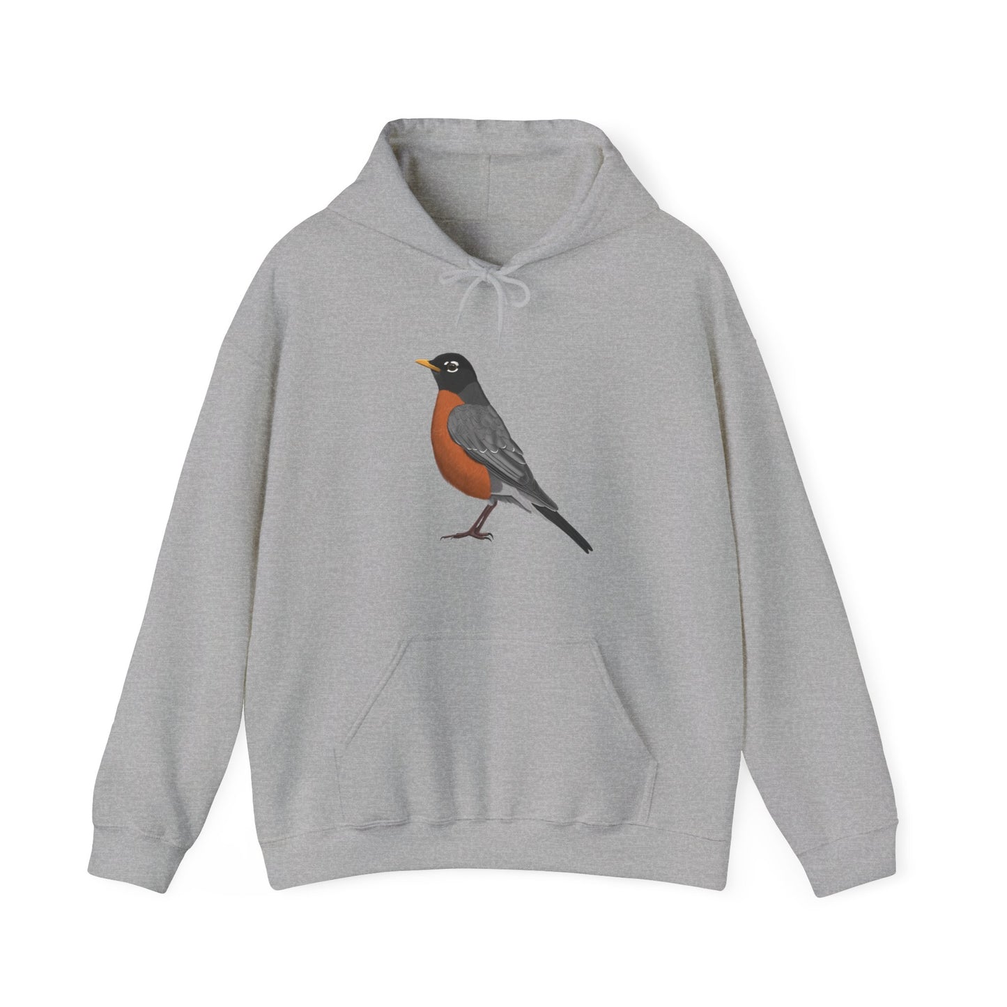 Robin Bird Birdwatching Birder Hoodie