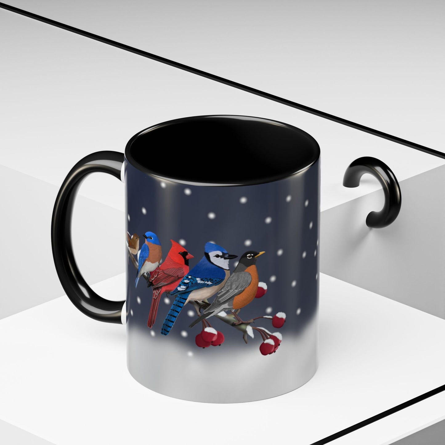 Backyard Birds Coffee Mug | Ceramic Christmas Gift for Bird Lovers