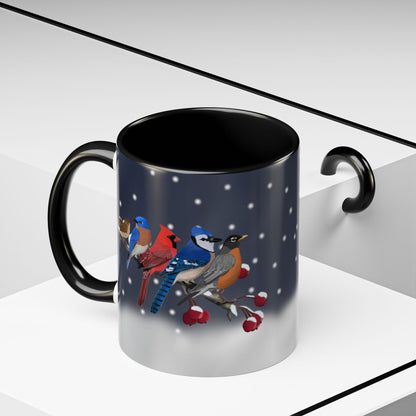 Backyard Birds Coffee Mug | Ceramic Christmas Gift for Bird Lovers