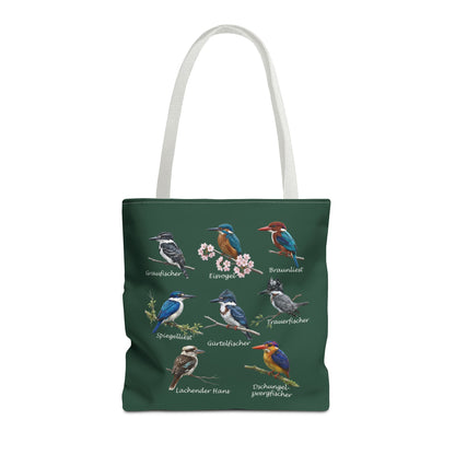 Eisvogel Tragetasche in Black