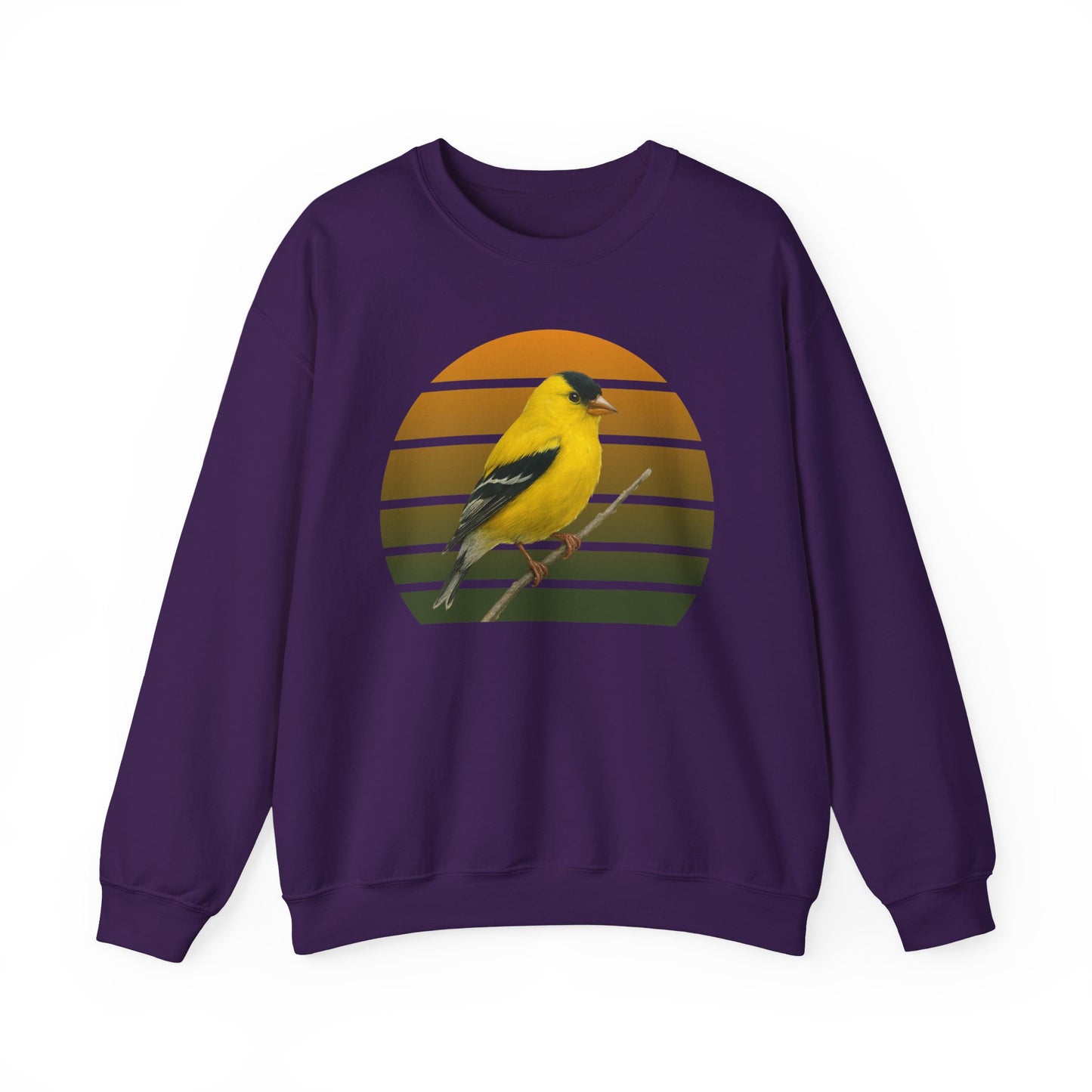 American Goldfinch Sweatshirt | Unisex Bird Lover Pullover | Wildlife Birder Gift | Songbird Crewneck