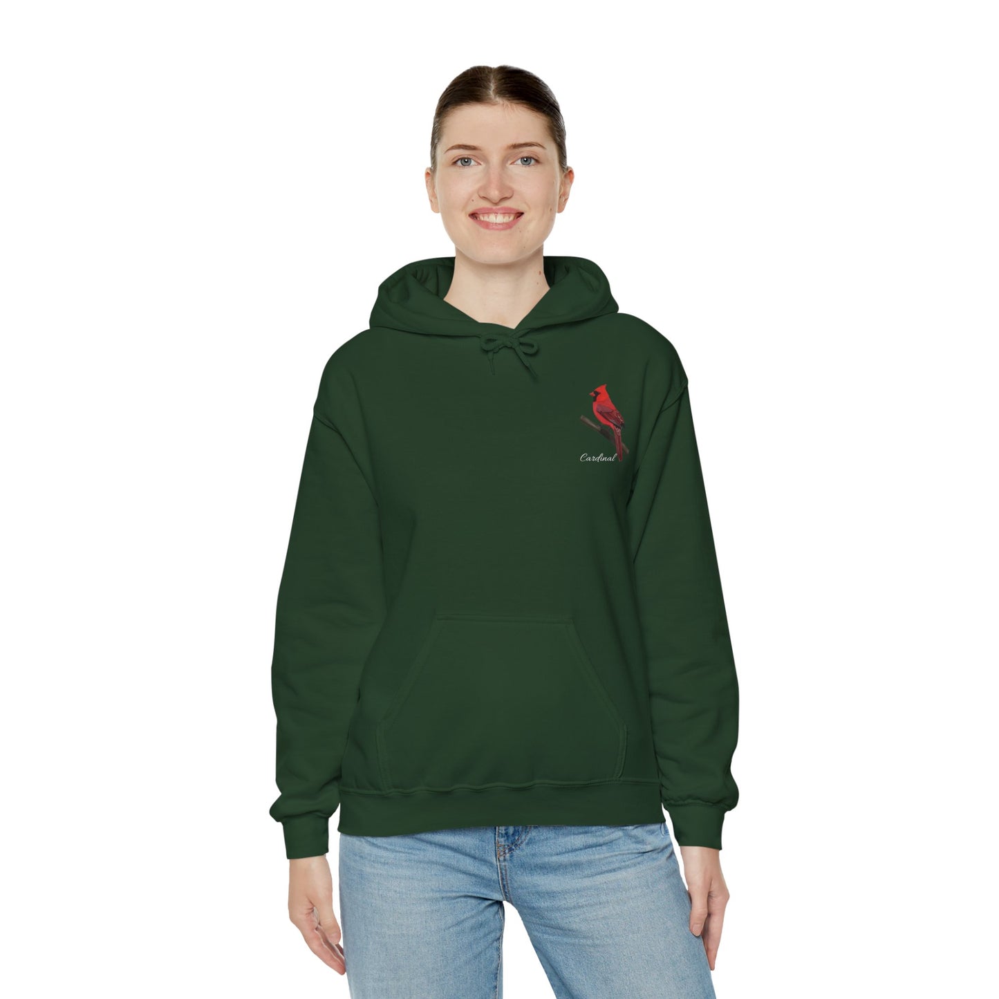 Cardinal Birding Birdwatching Bird Hoodie