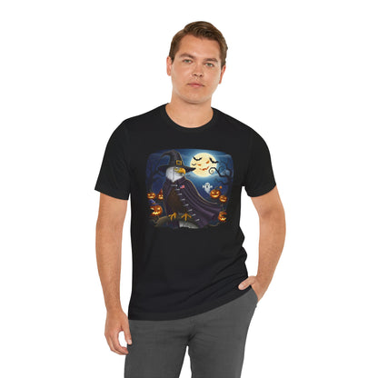 Bald Eagle Halloween Bird T-Shirt - Spooky Full Moon Halloween Costume for Bird Lovers