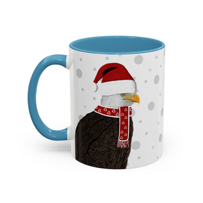 Bald Eagle Christmas Bird Coffee Mug