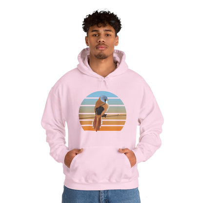 Bearded Reedling Bird Hoodie