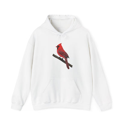 Cardinal Bird Birdwatching Birder Hoodie