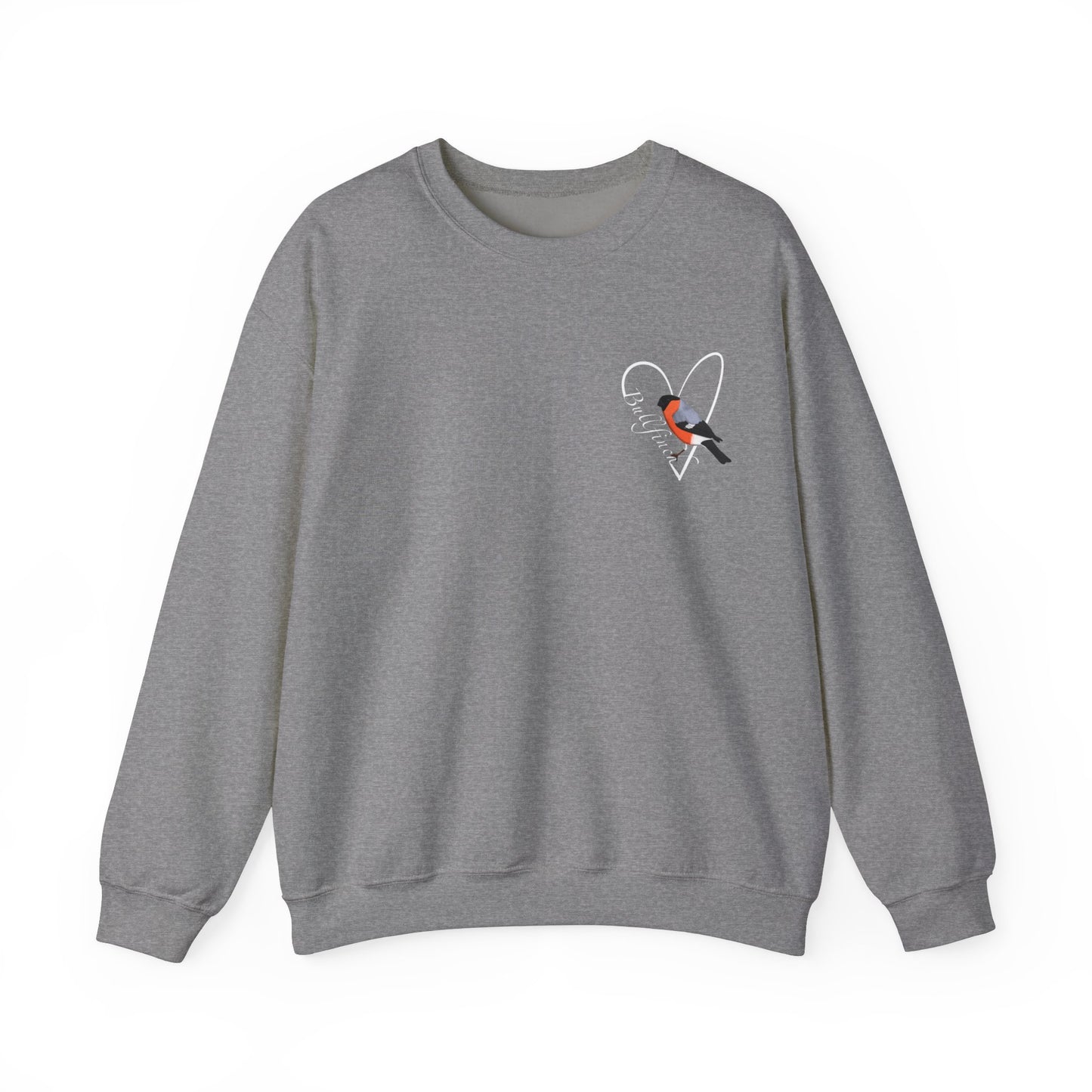 Bullfinch Heart Birdlover Biologist Bird Sweatshirt