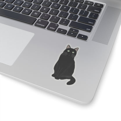 Black Cat Lover Sticker