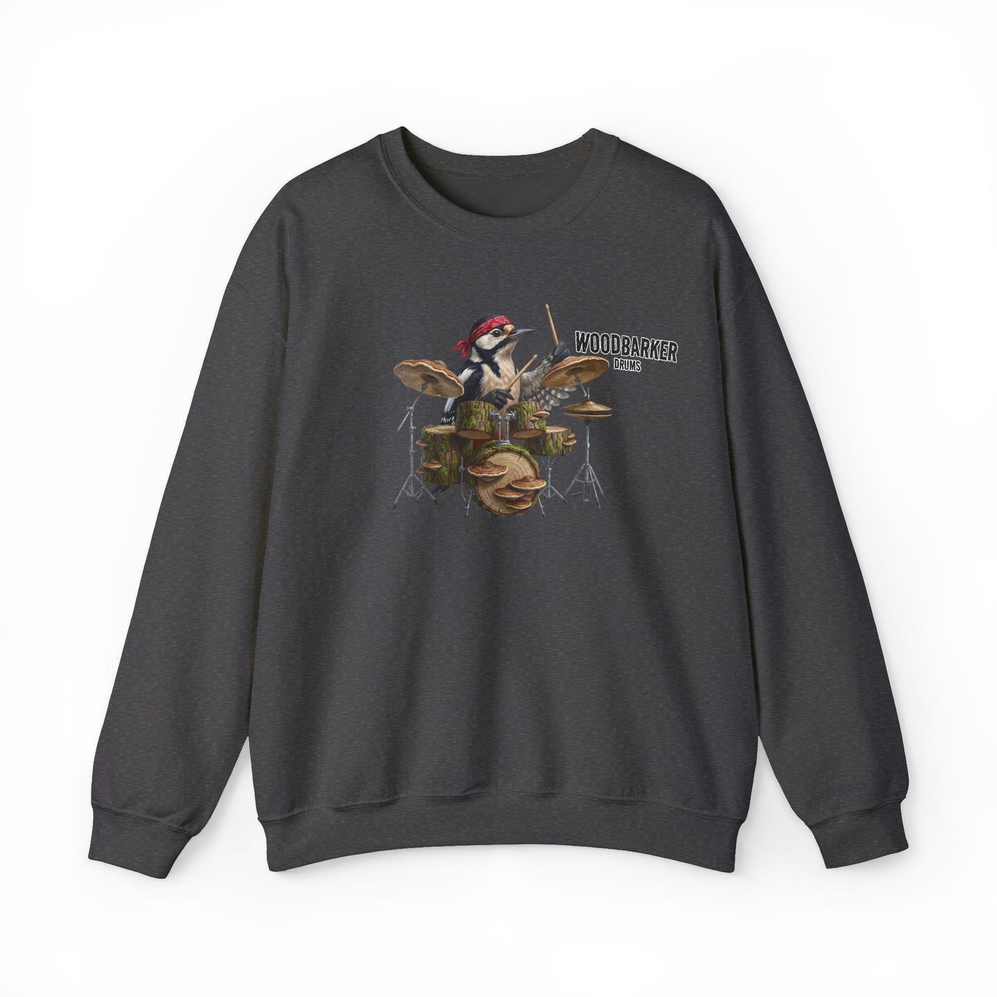 The Woodbarker Drummer Sweatshirt – The Backyard Birds