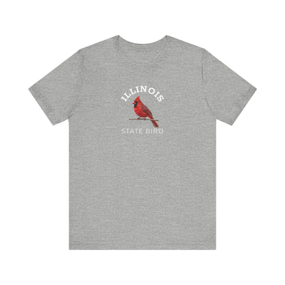 Illinois Official State Bird Shirt | Northern Cardinal T-Shirt