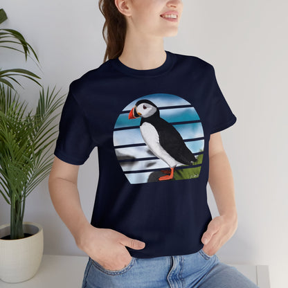 Puffin Bird Unisex Jersey Short Sleeve Tee - jz.birds