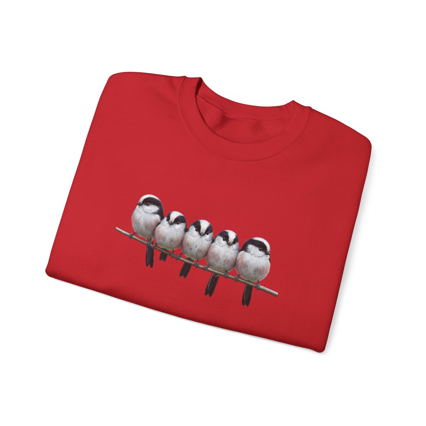 Long Tailed Titmouse Sweatshirt | Bird Watcher Crewneck | Unisex Songbird Gift for Bird Lovers