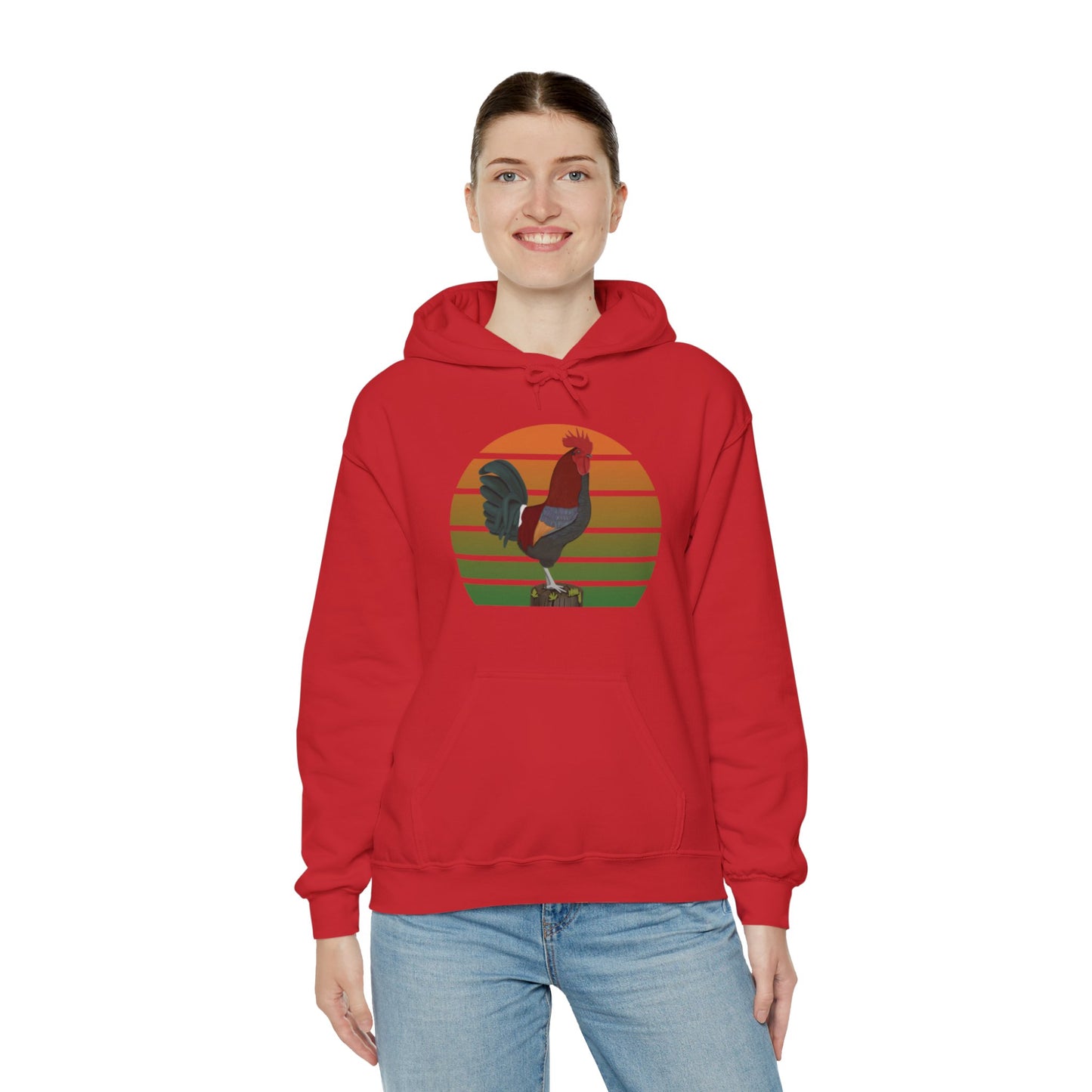 Rooster Bird Hoodie