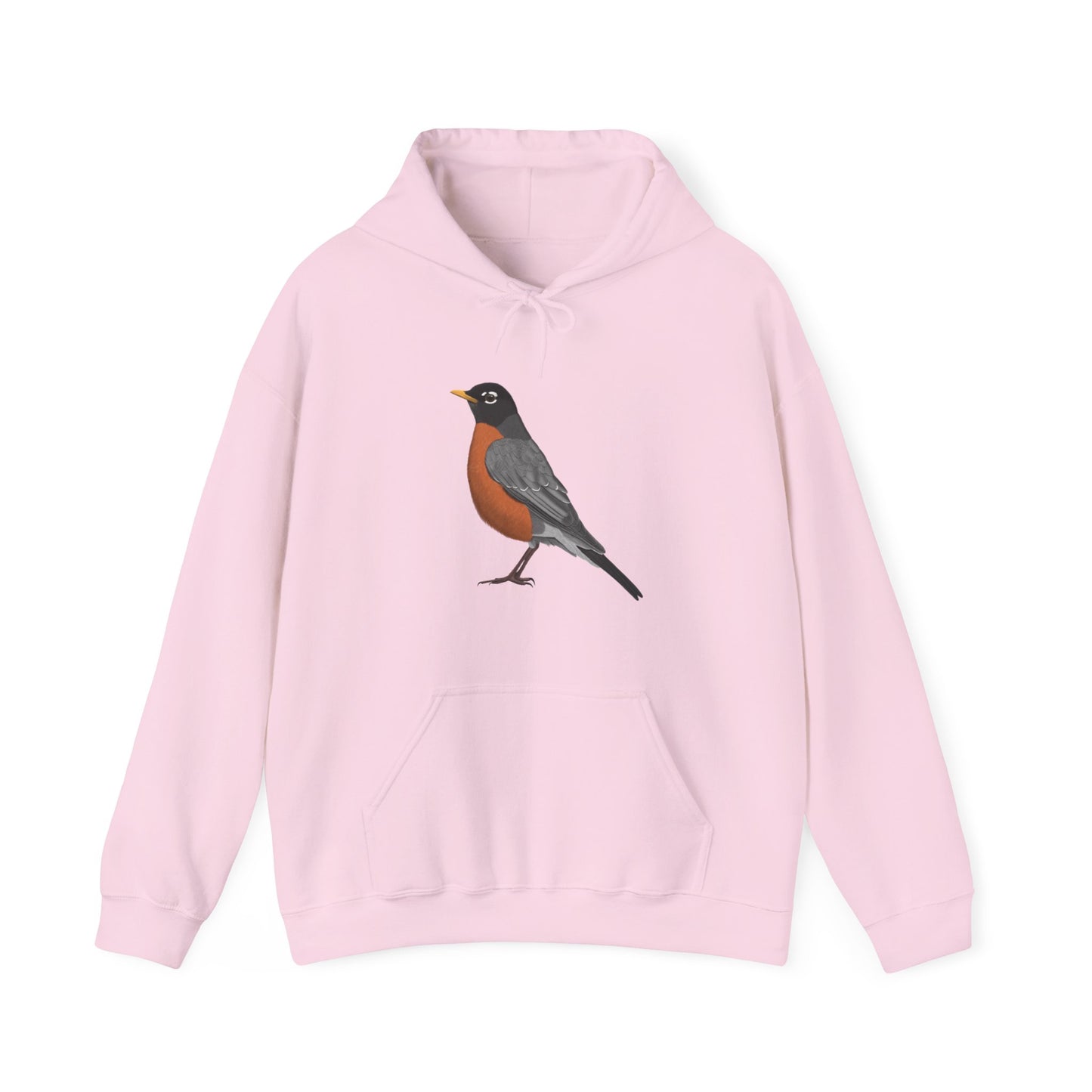 Robin Bird Birdwatching Birder Hoodie