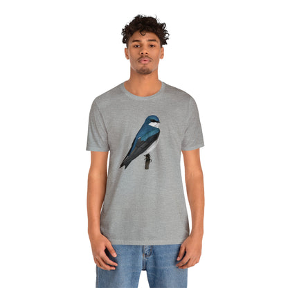 Tree Swallow Bird Tee - jz.birds