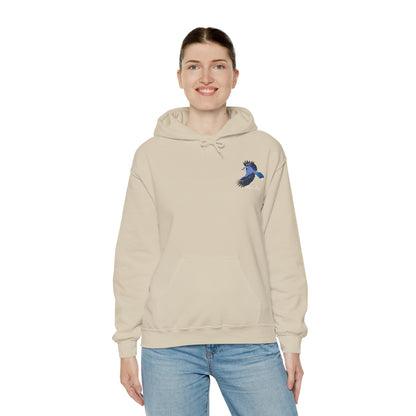 Blue Jay Birding Birdwatching Bird Hoodie