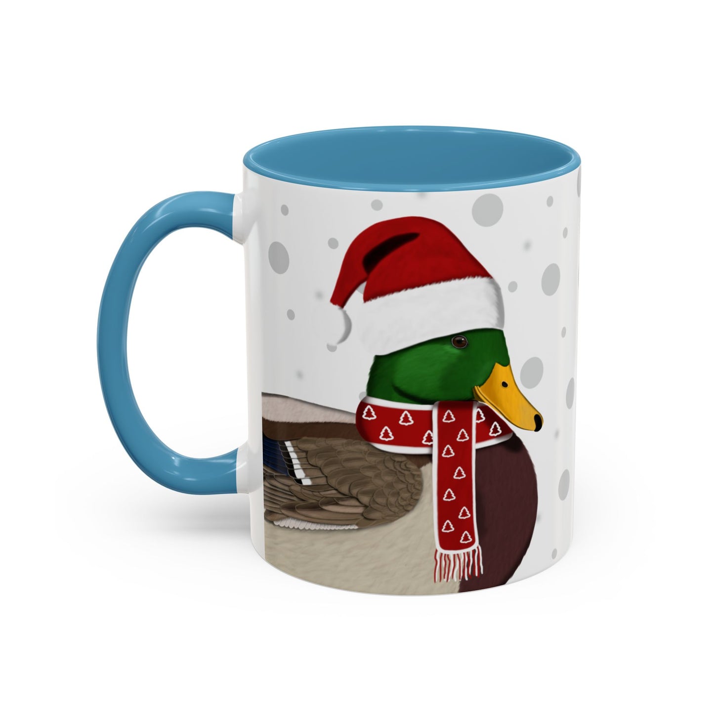 Mallard Christmas Bird Coffee Mug