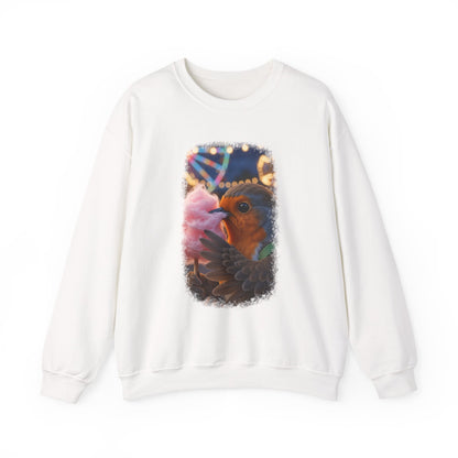 Robin Rosi Pink Cotton Candy Premium Sweatshirt for Bird Lovers