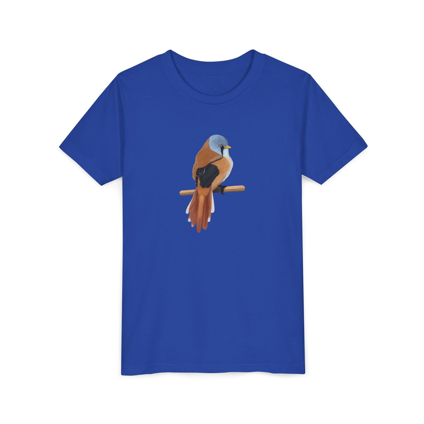 Bearded Reedling Birding & Birdwatching Bird Youth T-Shirt