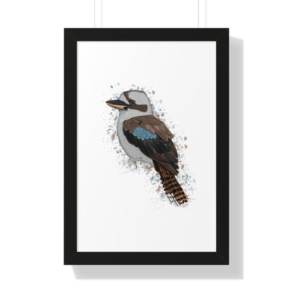 Kookaburra Bird Framed Poster