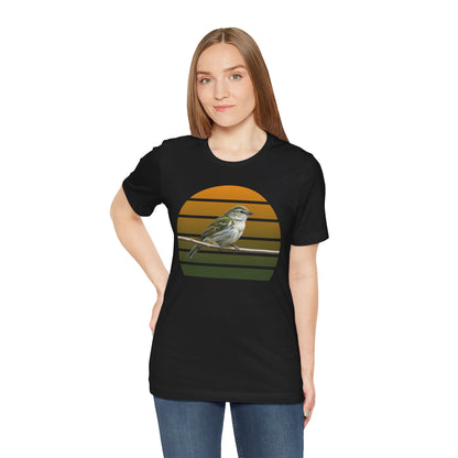 Red-Eyed Vireo T-Shirt | Unisex Retail Fit Bird Lover Tee | Wildlife Birder Gift