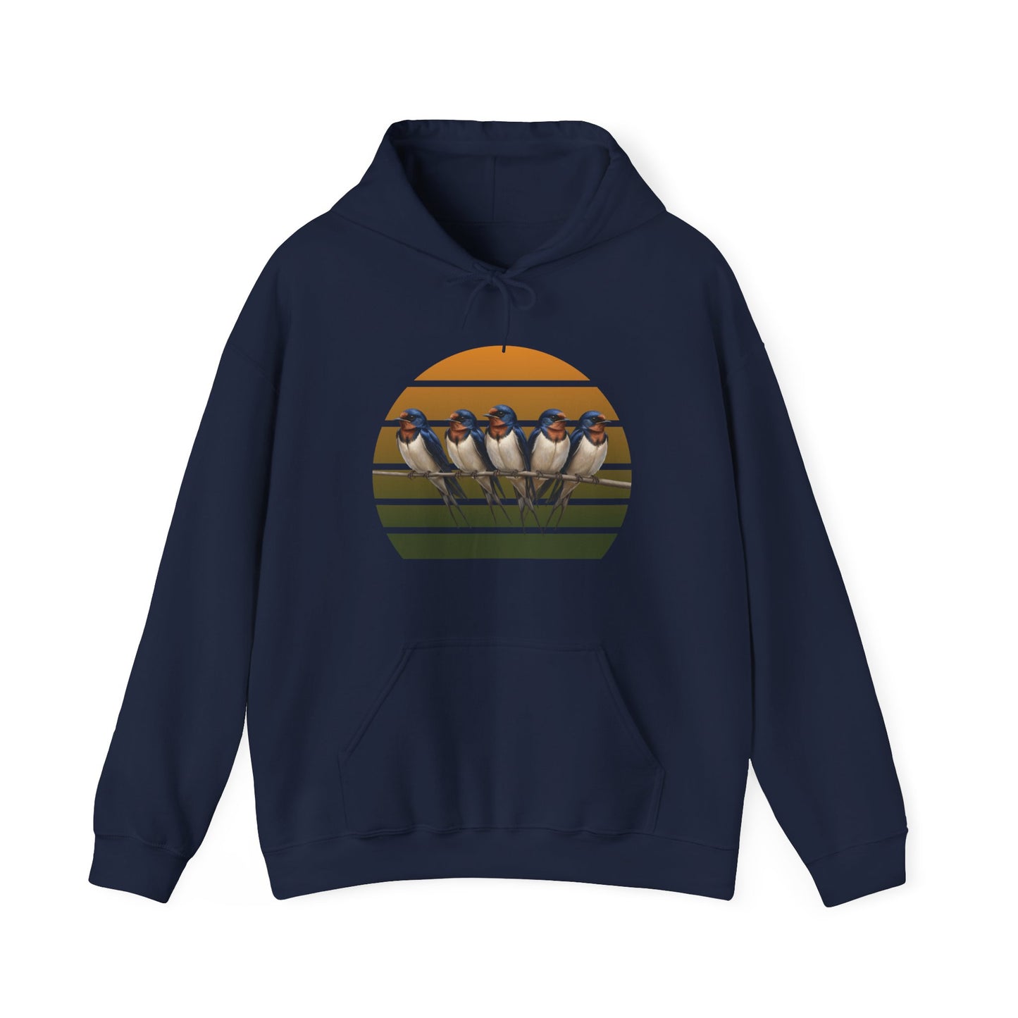 Barn Swallow Hoodie Bird Lover & Bird Watcher | Unisex Sweater | Gift for Bird Lovers